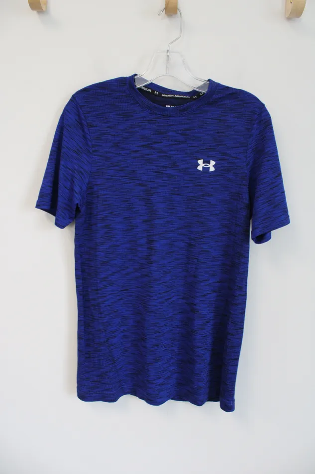 Under Armour Rings Under Armour Seamless Cobalt Blue Black Athletic Shirt S