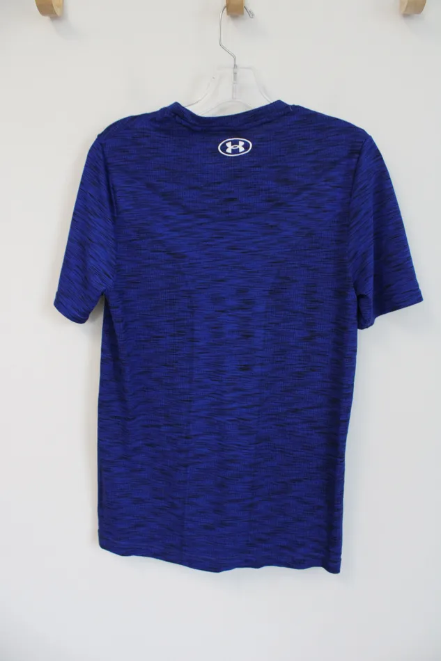 Under Armour Rings Under Armour Seamless Cobalt Blue Black Athletic Shirt S