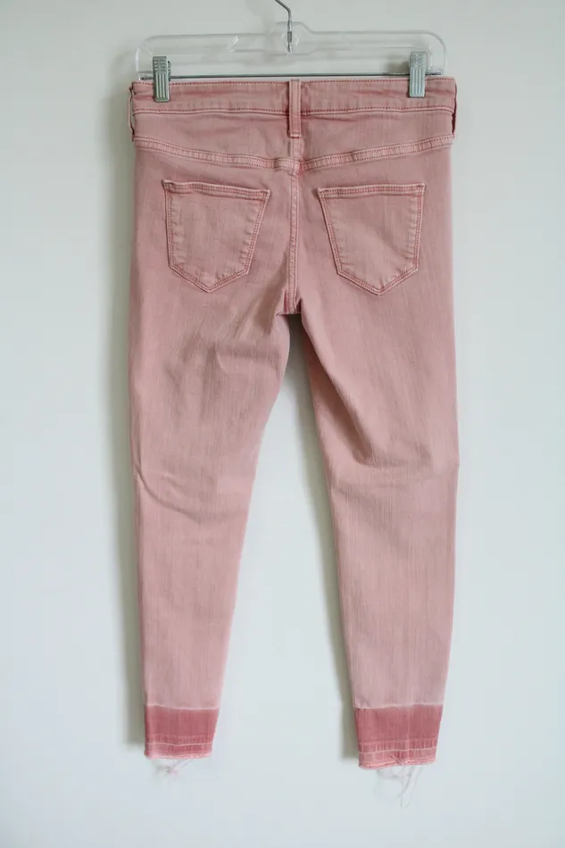 Universal Threads Mid Rise Skinny Pink Jeans 2 Universal Thread Earrings