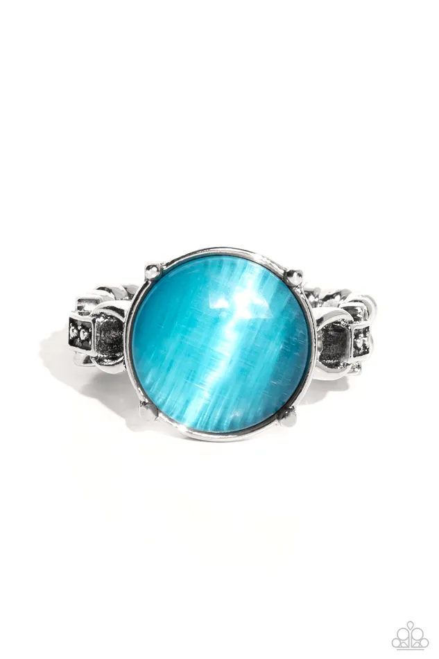 Upper Class Uniform Blue Paparazzi Accessories Rings