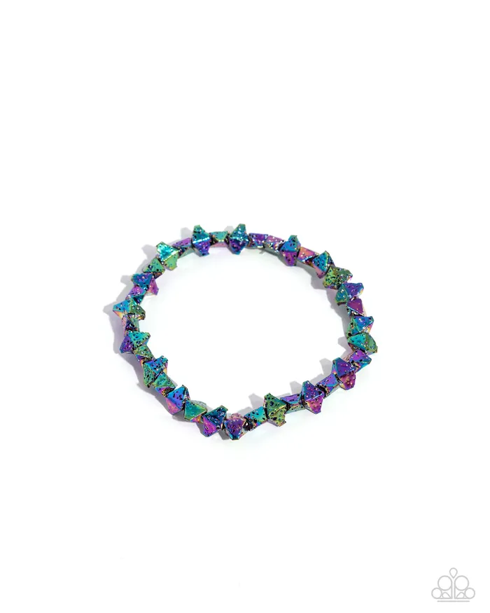 Urban Undercut Multi Paparazzi Accessories Earrings