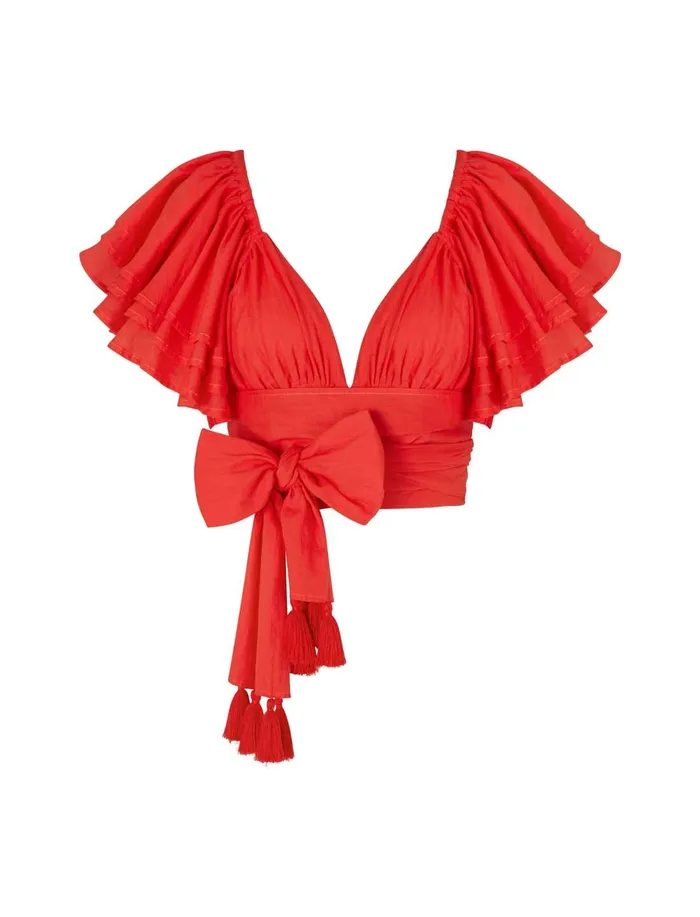 VALE WRAP TOP Erika Pea Earrings VALE WRAP TOP Erika Pea Earrings