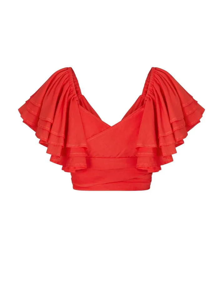 VALE WRAP TOP Erika Pea Earrings VALE WRAP TOP Erika Pea Earrings