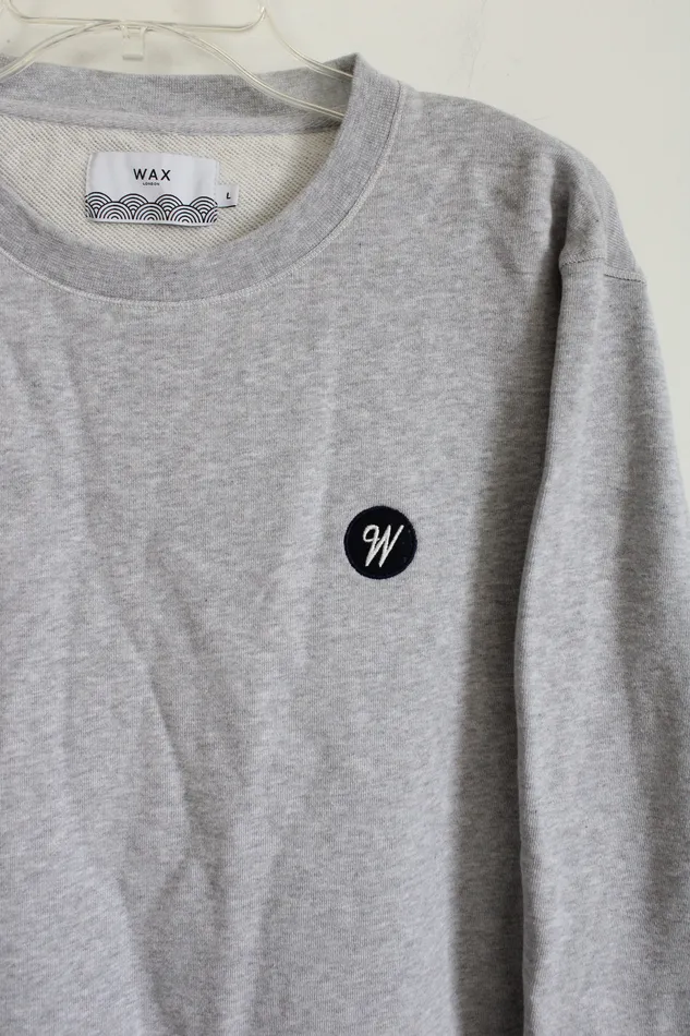 Wax London Gray Sweatshirt L Wax London Earrings