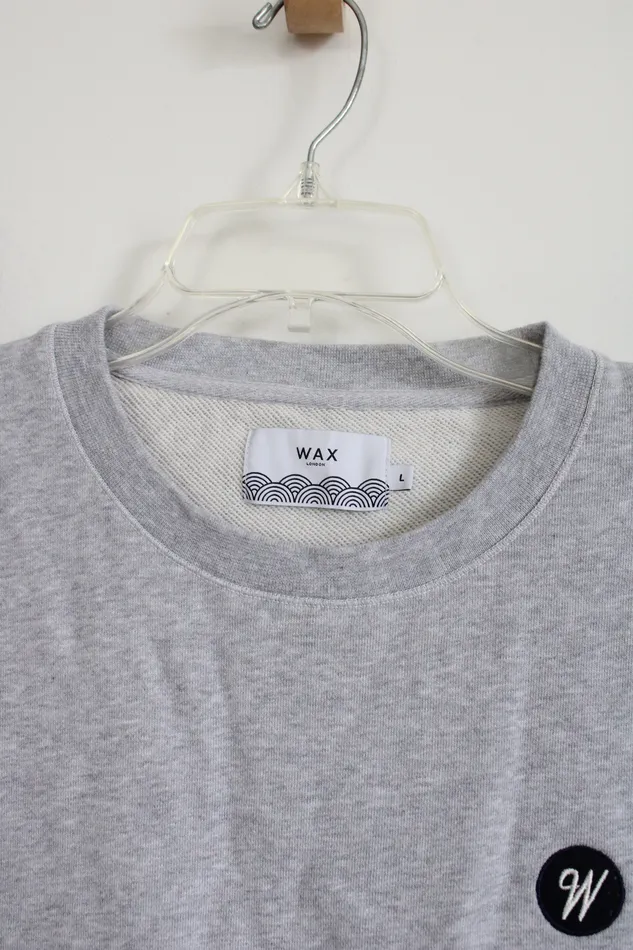 Wax London Gray Sweatshirt L Wax London Earrings