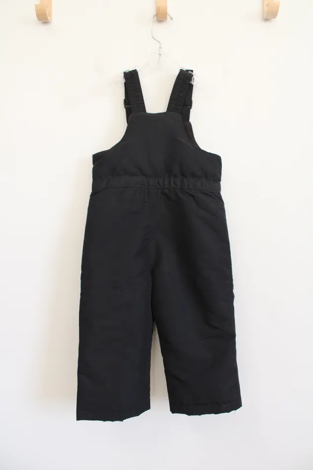 WonderKids Rings WonderKids Black Bib Snow Pants 2T