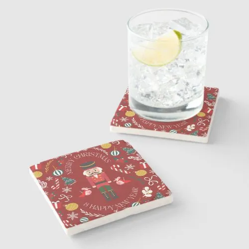 ZAZZLE Rings Nutcracker Stone Coaster